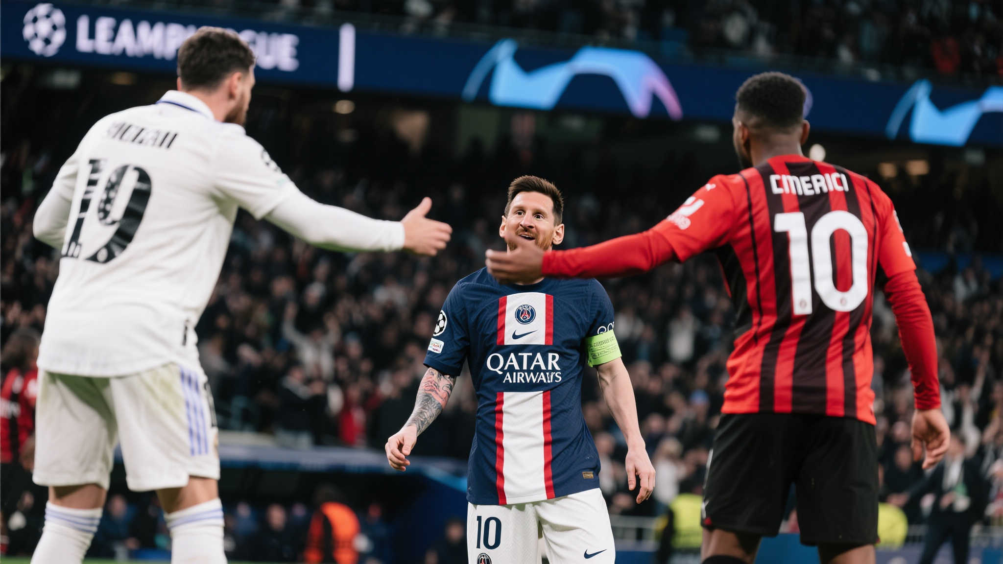 自2022年夏天起，当欧冠淘汰赛阶段双方曾彼此间较