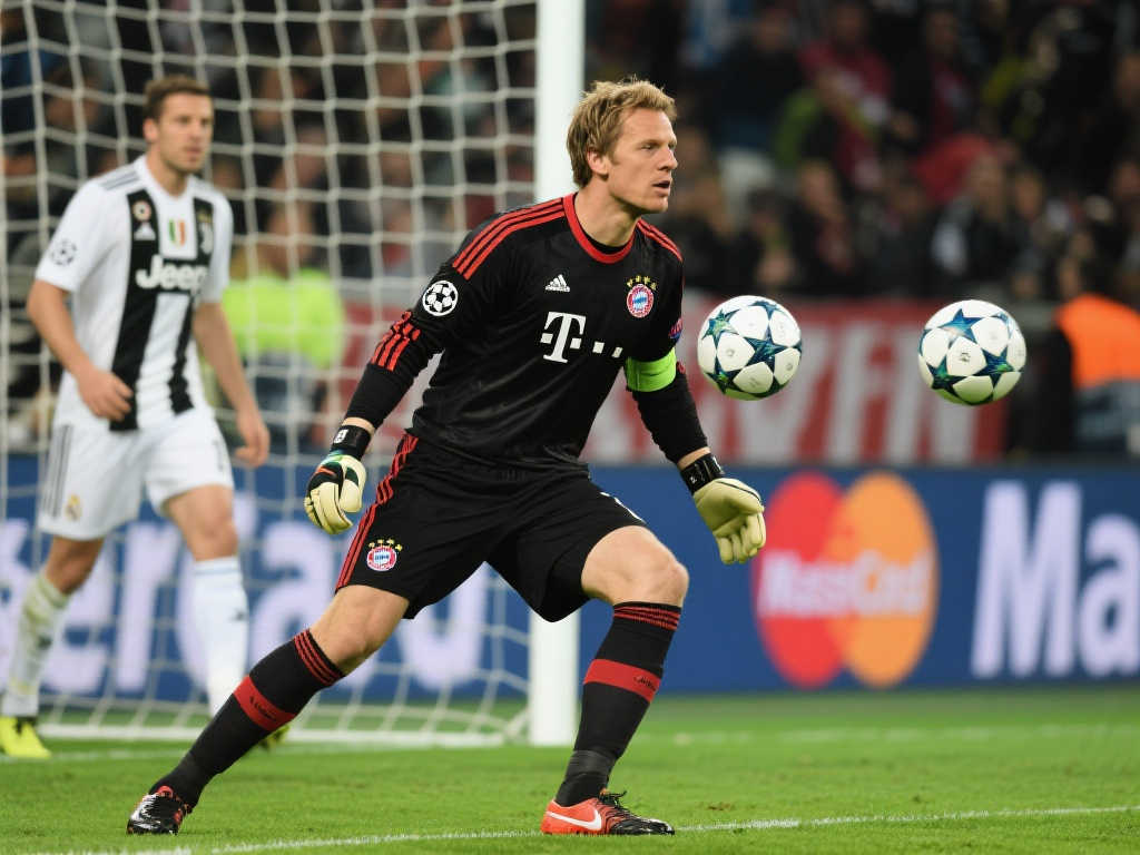 欧冠历史：门将布特三次破门称霸进球榜