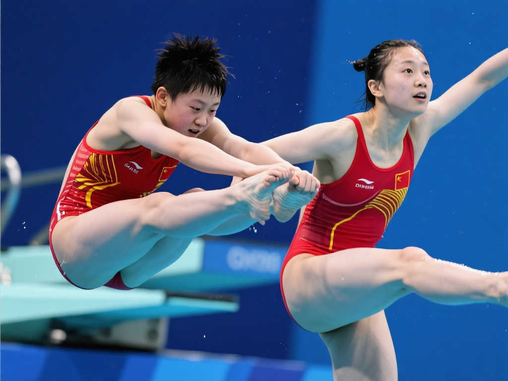 🏅完美搭档！全红婵／陈芋汐夺得跳水世界杯女子双人10米台金牌